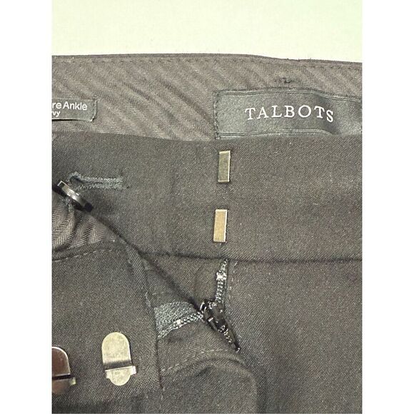 B31 - Talbots Hampshire Straight Leg Ankle Curvy Size 16 Curvy Petite NWOT - Picture 6 of 10